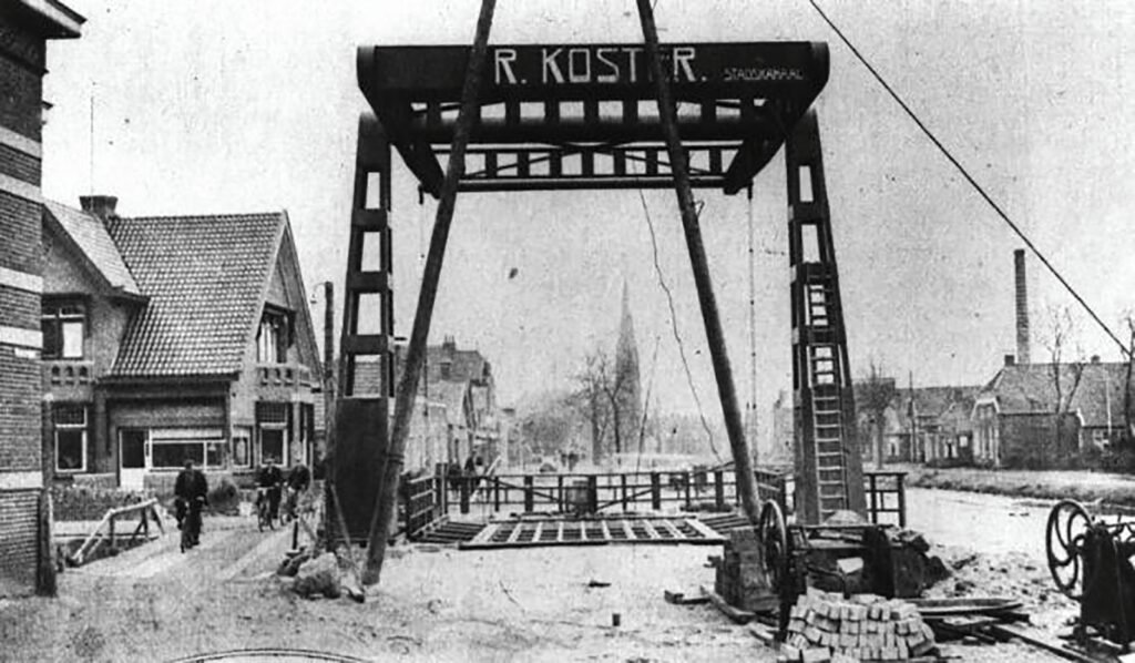Bouw nieuwe brug over Cereswijk