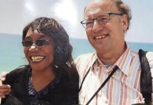 Dokter Feis met zijn vrouw