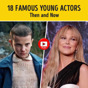 18 famous young actors then and now