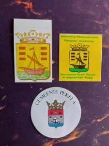 Enkele stickers Gemeente Pekela