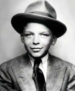 A 10 year old Frank Sinatra, 1925