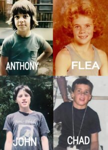 Red Hot Children Peppers! Mini version of each band member