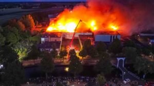 De brand in Oude Pekela