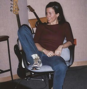 21 year old Alanis Morissette, 1995
