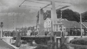 Opening wedderklapbrug 1959