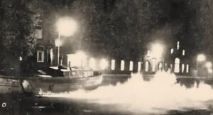 Pekelderdiep in brand bij de Albion.