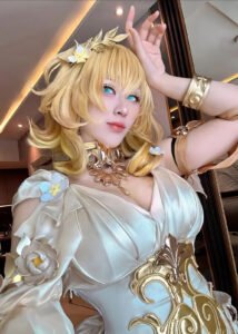 Aglaea from Honkai Star Rail by Larissa Rochefort