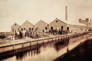 Bouw Free & Co plusminus 1895.