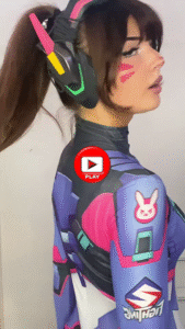 D.VA from Overwatch by nebulouslybecca