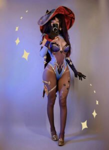 Mona from Genshin Impact by Tanukiicos