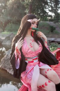 Nezuko Kamado the Demon Slayer by Tanya Bayer