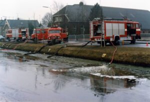Brand De Kroon in 1986
