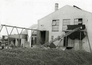 Gasfabriek aan de Gaslaan 1958.