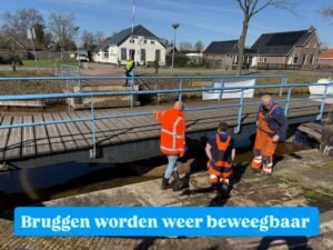 Bruggen worden weer beweegbaar