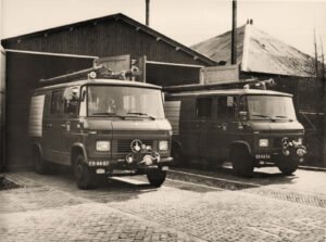 Brandweerauto's Oude Pekela begin jaren 70