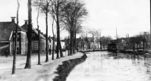 Mooie oude dorpsfoto